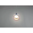 Trio FLYNT függeszték fém, üveg, fehér, áttetsző, LED, 11W, 2300-3000-4000K, 1150Lm - 331610106