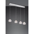 Trio FLYNT függeszték fém, üveg, fehér, áttetsző, LED, 32W, 2300-3000-4000K, 3520Lm - 331610406