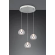 Trio FLYNT függeszték fém, üveg, fehér, áttetsző, LED, 24W, 2300-3000-4000K, 2640Lm - 331630306