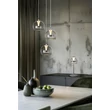Trio FLYNT függeszték fém, üveg, fehér, áttetsző, LED, 24W, 2300-3000-4000K, 2640Lm - 331630306