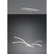 Trio SPIDER függeszték fém, akril, nikkel, fehér, LED, 46W, 2700-6500K, 5350Lm - 332810307