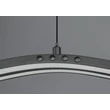 Trio SPIDER függeszték fém, akril, fekete, fehér, LED, 46W, 2700-6500K, 5350Lm - 332810332