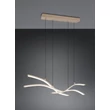 Trio SPIDER függeszték fém, akril, bézs, fehér, LED, 46W, 2700-6500K, 5350Lm - 332810343