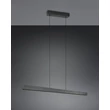 Trio DONEGAL függeszték fém, fekete, LED, 40W, 2700-6500K, 4650Lm - 333310232