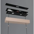 Trio DONEGAL függeszték fém, bézs, LED, 40W, 2700-6500K, 4650Lm - 333310243