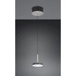 Trio GUANO függeszték fém, akril, nikkel, fehér, LED, 8W, 2300-3000-4000K, 850Lm - 334410107