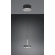 Trio GUANO függeszték fém, akril, nikkel, fehér, LED, 8W, 2300-3000-4000K, 850Lm - 334410107
