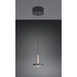 Trio GUANO függeszték fém, akril, barna, fekete, fehér, LED, 8W, 2300-3000-4000K, 850Lm - 334410165