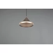 Trio LAGUNA függeszték fém, barna, LED, 5W, 2300-3000-4000K, 500Lm - 336210165
