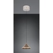 Trio LAGUNA függeszték fém, barna, LED, 5W, 2300-3000-4000K, 500Lm - 336210165