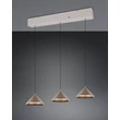 Trio LAGUNA függeszték fém, barna, LED, 15W, 2300-3000-4000K, 1500Lm - 336210365