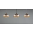 Trio LAGUNA függeszték fém, barna, LED, 15W, 2300-3000-4000K, 1500Lm - 336210365