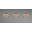 Trio LAGUNA függeszték fém, barna, LED, 15W, 2300-3000-4000K, 1500Lm - 336210365