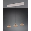 Trio LAGUNA függeszték fém, barna, LED, 15W, 2300-3000-4000K, 1500Lm - 336210365
