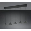 Trio LAGUNA függeszték fém, fekete, LED, 25W, 2300-3000-4000K, 2500Lm - 336210532