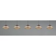 Trio LAGUNA függeszték fém, barna, LED, 25W, 2300-3000-4000K, 2500Lm - 336210565