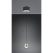 Trio ROMEO függeszték fém, nikkel, LED, 7W, 2300-3000-4000K, 700Lm - 337010107