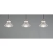 Trio ROMEO függeszték fém, nikkel, LED, 21W, 2300-3000-4000K, 2100Lm - 337010307