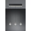 Trio ROMEO függeszték fém, nikkel, LED, 21W, 2300-3000-4000K, 2100Lm - 337010307