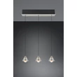 Trio ROMEO függeszték fém, nikkel, LED, 21W, 2300-3000-4000K, 2100Lm - 337010307