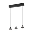 Trio ROMEO függeszték fém, fekete, LED, 21W, 2300-3000-4000K, 2100Lm - 337010332