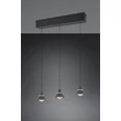 Trio ROMEO függeszték fém, fekete, LED, 21W, 2300-3000-4000K, 2100Lm - 337010332