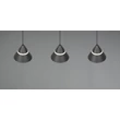 Trio ROMEO függeszték fém, fekete, LED, 21W, 2300-3000-4000K, 2100Lm - 337010332