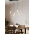 Trio ROMEO függeszték fém, nikkel, LED, 42W, 2300-3000-4000K, 4200Lm - 337010607