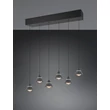 Trio ROMEO függeszték fém, fekete, LED, 42W, 2300-3000-4000K, 4200Lm - 337010632
