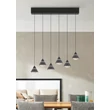 Trio ROMEO függeszték fém, fekete, LED, 42W, 2300-3000-4000K, 4200Lm - 337010632