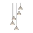 Trio ROMEO függeszték fém, nikkel, LED, 35W, 2300-3000-4000K, 3500Lm - 337030507