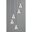 Trio ROMEO függeszték fém, nikkel, LED, 35W, 2300-3000-4000K, 3500Lm - 337030507
