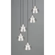 Trio ROMEO függeszték fém, nikkel, LED, 35W, 2300-3000-4000K, 3500Lm - 337030507