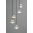 Trio ROMEO függeszték fém, nikkel, LED, 35W, 2300-3000-4000K, 3500Lm - 337030507