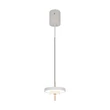 Trio KEATON függeszték fém, akril, szürke, fehér, LED, 10W, 2300-3000-4000K, 1200Lm - 340210176