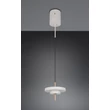 Trio KEATON függeszték fém, akril, szürke, fehér, LED, 10W, 2300-3000-4000K, 1200Lm - 340210176