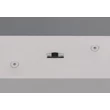 Trio KEATON függeszték fém, akril, szürke, fehér, LED, 50W, 2300-3000-4000K, 5900Lm - 340210576