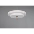 Trio KEATON függeszték fém, akril, szürke, fehér, LED, 34,5W, 2300-3000-4000K, 4000Lm - 340219176