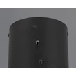 Trio KEATON függeszték fém, akril, fekete, arany, fehér, LED, 34,5W, 2300-3000-4000K, 4000Lm - 340219180