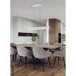 Trio EMERSON függeszték fém, szürke, LED, 22W, 2500lm, 2700K-5000K - 346710176