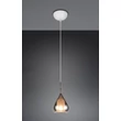 Trio ALDEA függeszték fém, üveg, fehér, króm, E14 - 349400157