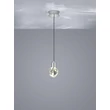 Trio VERANO függeszték fém, kristály, króm, áttetsző, LED, 5.5W, 660lm, 2300K-3000K-4000K - 354510106