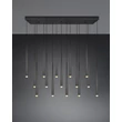Trio CALA függeszték fém, fekete, LED, 57W, 6750lm, 2300K-3000K-4000K - 354811532