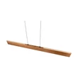Trio EDGEWOOD függeszték fém, fa, akril, fekete, barna, LED, 35W, 2700-6000K, 4150Lm - 359719130
