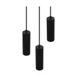 Trio SOKA függeszték fém, fekete, GU10 - 367730332