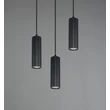 Trio SOKA függeszték fém, fekete, GU10 - 367730332