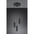 Trio SOKA függeszték fém, fekete, GU10 - 367730332