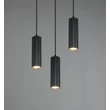 Trio SOKA függeszték fém, fekete, GU10 - 367730332