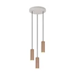 Trio SOKA függeszték fém, barna, GU10 - 367730365