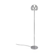 Trio FLYNT állólámpa fém, üveg, króm, áttetsző, LED, 11W, 2300-3000-4000K, 1150Lm - 431610106
